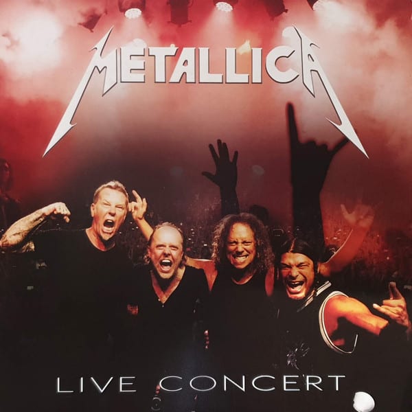 VINILO METALLICA / LIVE CONCERT 1LP1