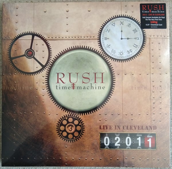 VINILO RUSH / TIME MACHINE 2011: LIVE IN CLEVELAND 4LP1