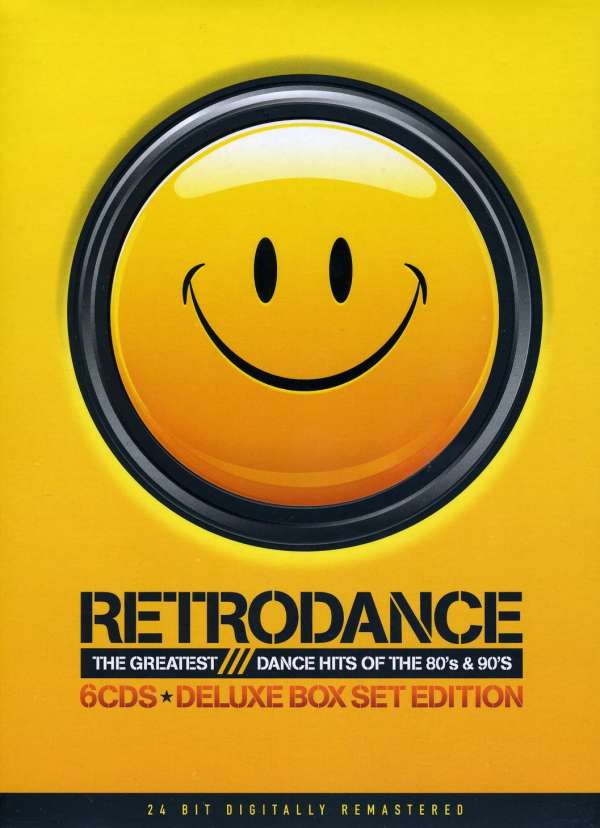 CD DELUXE BOX SET EDITION RETRODANCE/ THE GREATEST DANCE HITS OF THE 80's & 90's 6CD1