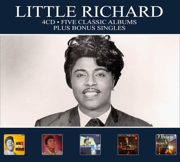 CD LITTLE RICHARD/ FIVE CLASSIC ALBUMS PLUS BONUS SINGLES 4CD1