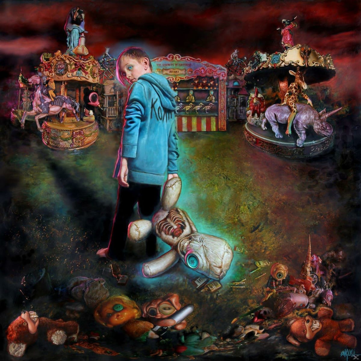 CD KORN/ THE SERENITY OF SUFFERING 1CD1