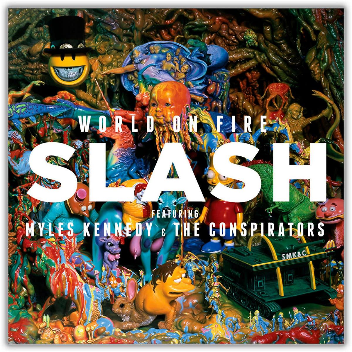 VINILO SLASH/ WORLD ON FIRE (Y) 2LP1