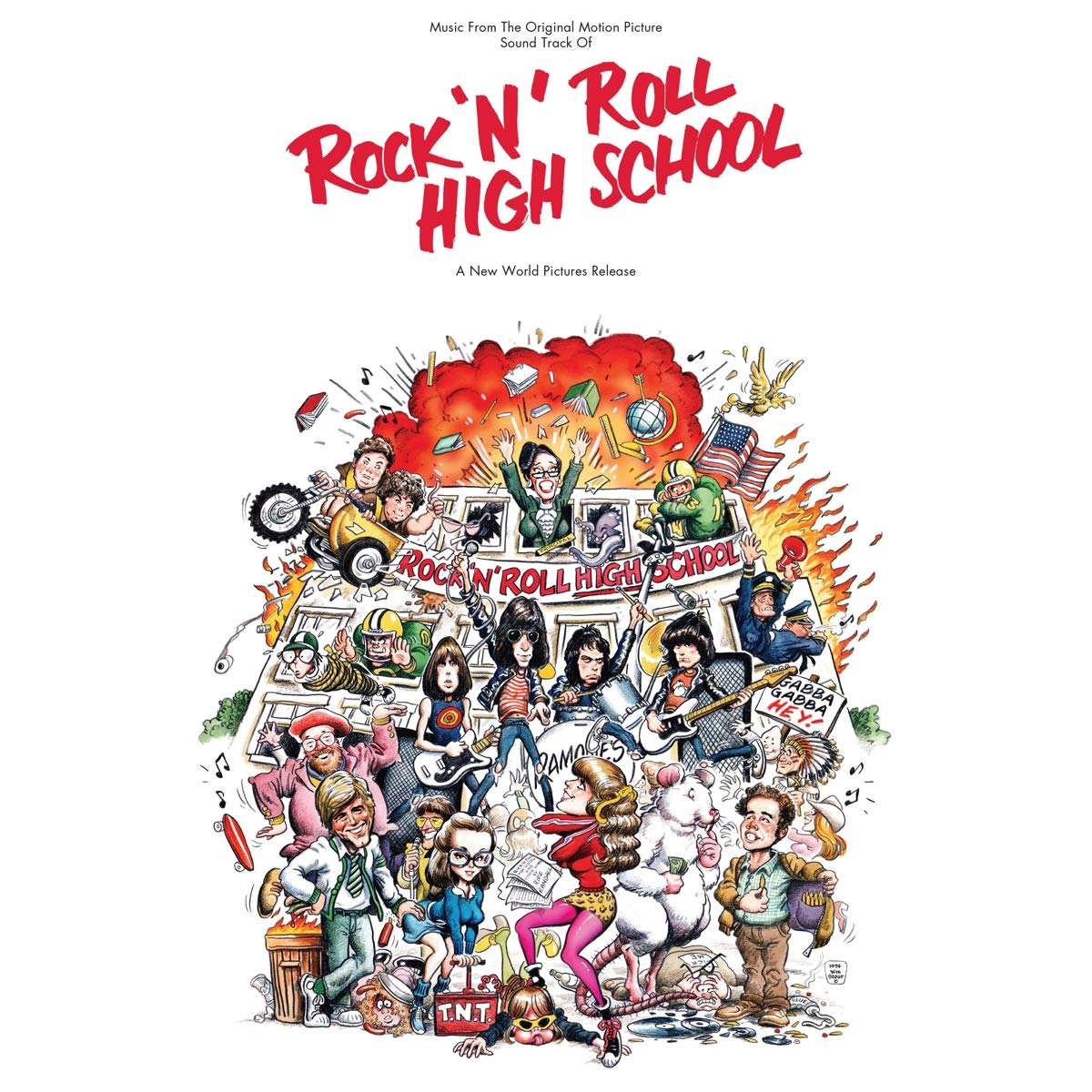 VINILO RAMONES/ ROCK 'N' ROLL HIGH SCHOOL MUSIC) 1LP1