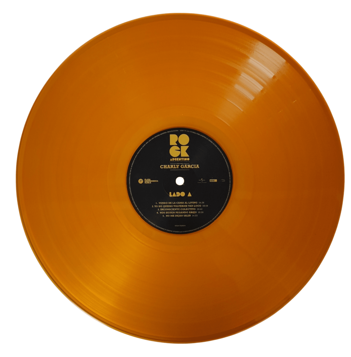 VINILO CHARLY GARCIA/ SERIE ORO ROCK NACIONAL (COLORED VINYL) 1LP2