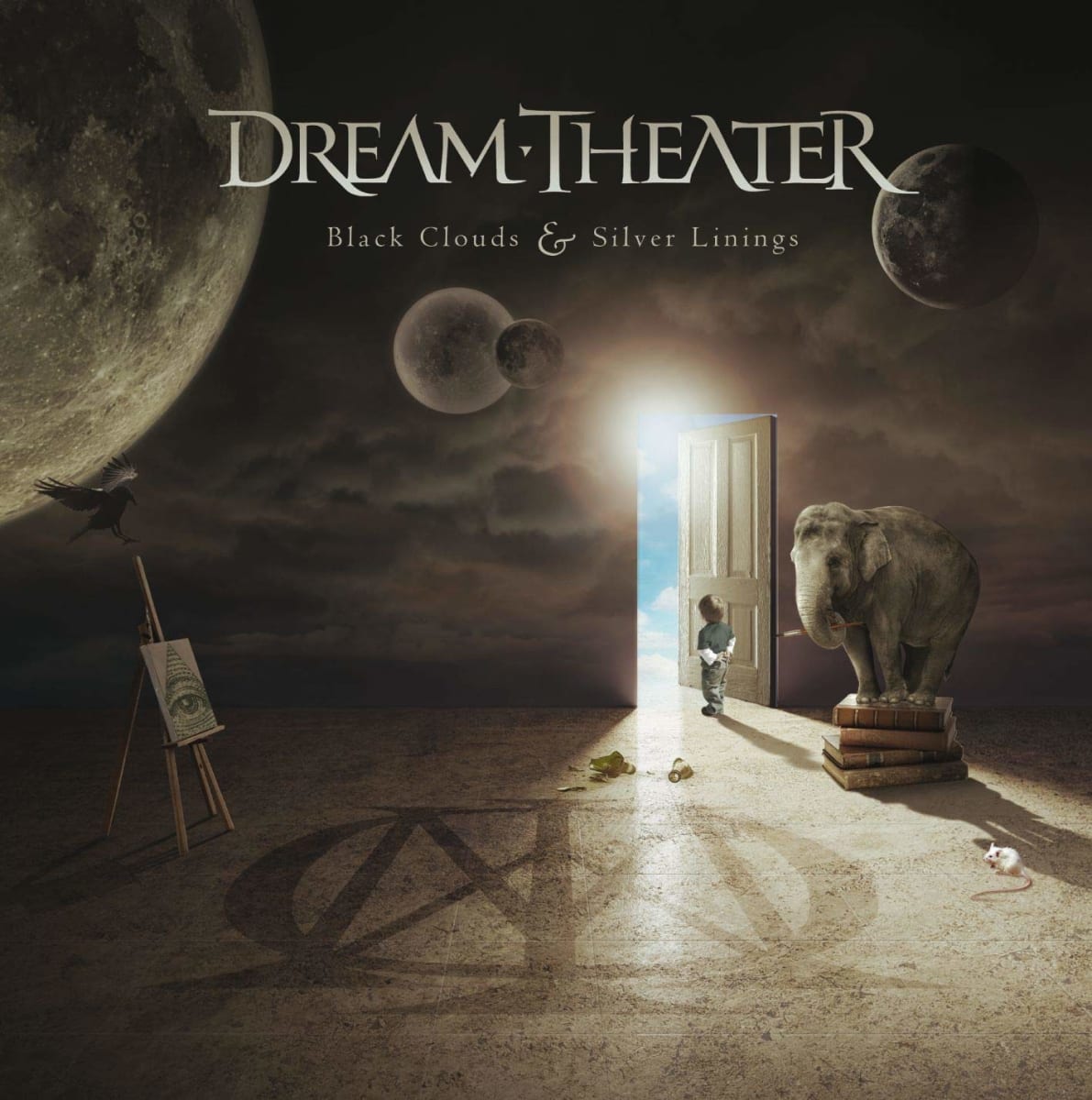 CD DREAM THEATER / BLACK CLOUDS & SILVER LININGS 1CD1