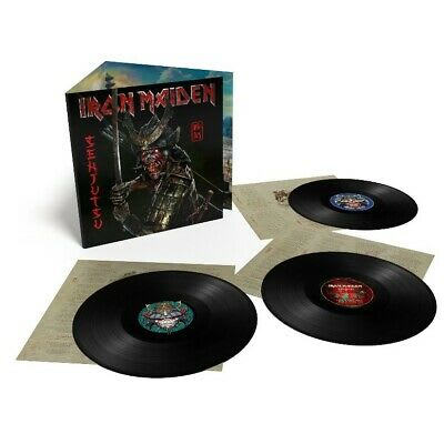 VINILO IRON MAIDEN/ SENJUTSU 3LP2