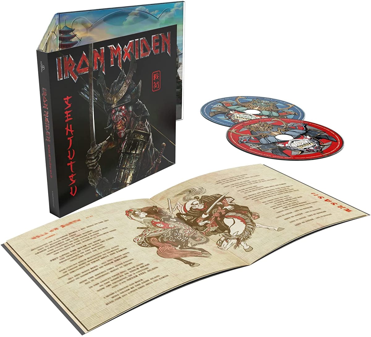 CD IRON MAIDEN/ SENJUTSU (Digipack) 2CD | Plaza Musica