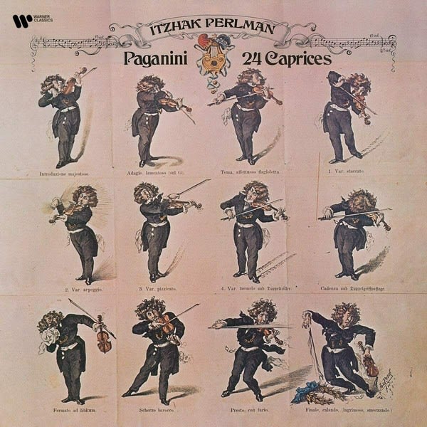 VINILO ITZHAK PERLMAN/ PAGANINI: 24 CAPRICES 1LP1