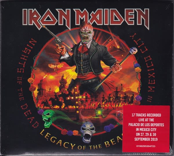 CD IRON MAIDEN/ NIGHTS OF THE DEAD, LEGACY OF 2CD1