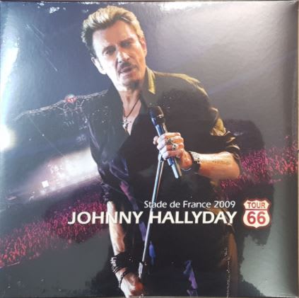 VINILO JOHNNY HALLYDAY/ STADE DE FRANCE 2009 TOUR 66 4LP1