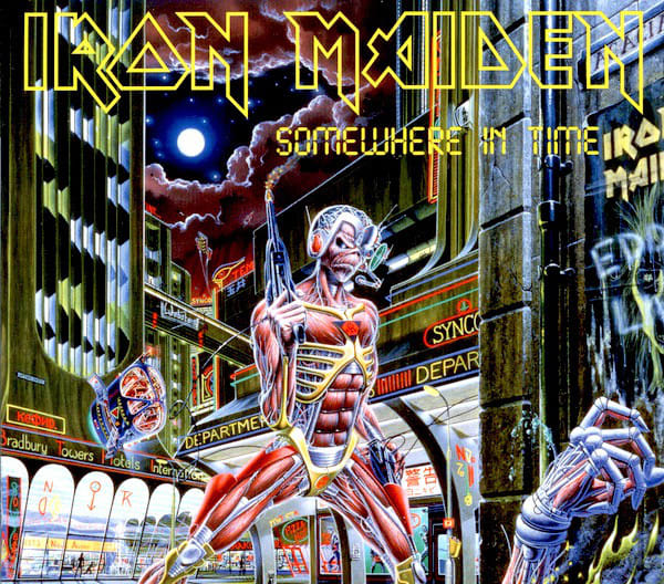 CD IRON MAIDEN/ SOMEWHERE IN TIME (BOX EDDIE) 1CD1
