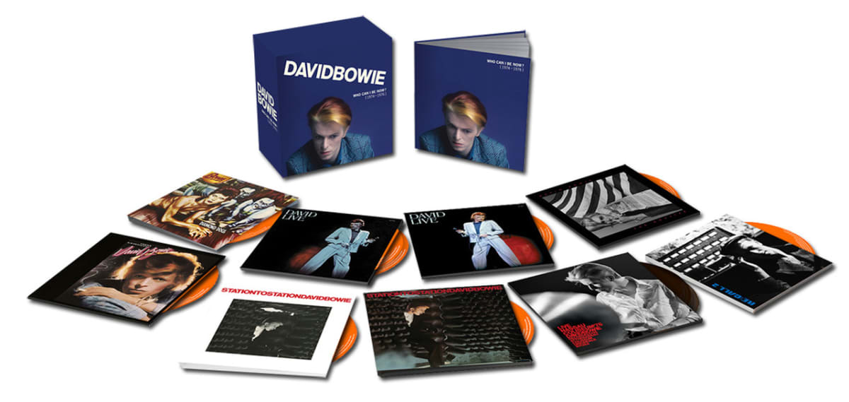 CD DAVID BOWIE / WHO CAN I BE NOW? 12CD2