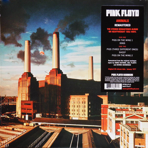 VINILO PINK FLOYD/ ANIMALS REMASTERED 1LP1