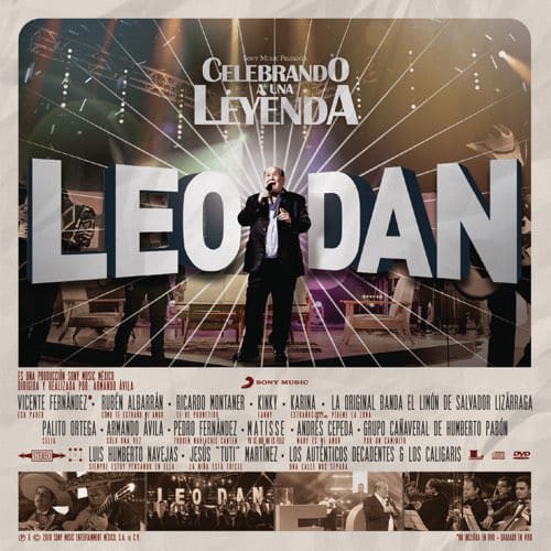 CD LEO DAN/ CELEBRANDO A UNA LEYENDA 2(CD/ DVD)1