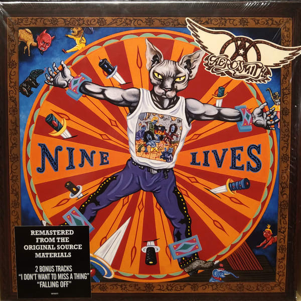 VINILO AEROSMITH/ NINE LIVES 2LP1