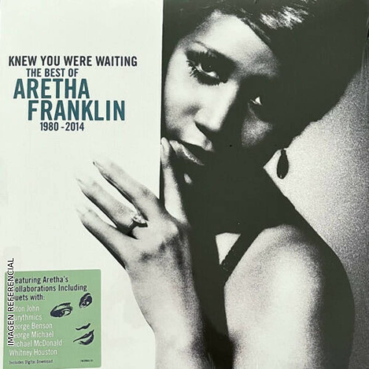 VINILO ARETHA FRANKLIN/ KNEW YOU WERE WAITING: THE BEST OF 1980-2014 (Turquoise Marbled) 2LP1