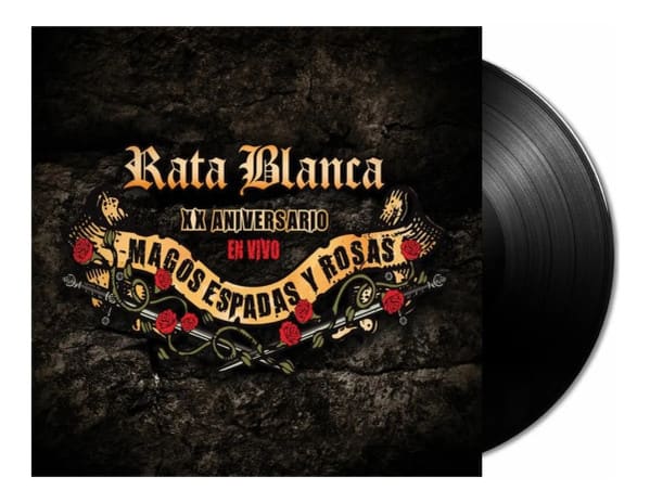 VINILO RATA BLANCA/ MAGOS, ESPADAS Y ROSAS XX ANIVERSARIO 1LP1