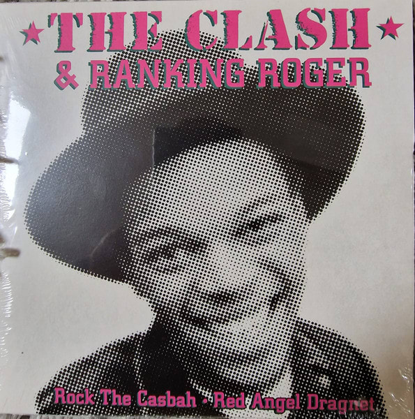 VINILO THE CLASH & RANKING ROGER/ ROCK THE CASBAH * RED ANGEL DRAGNET 1LP 7