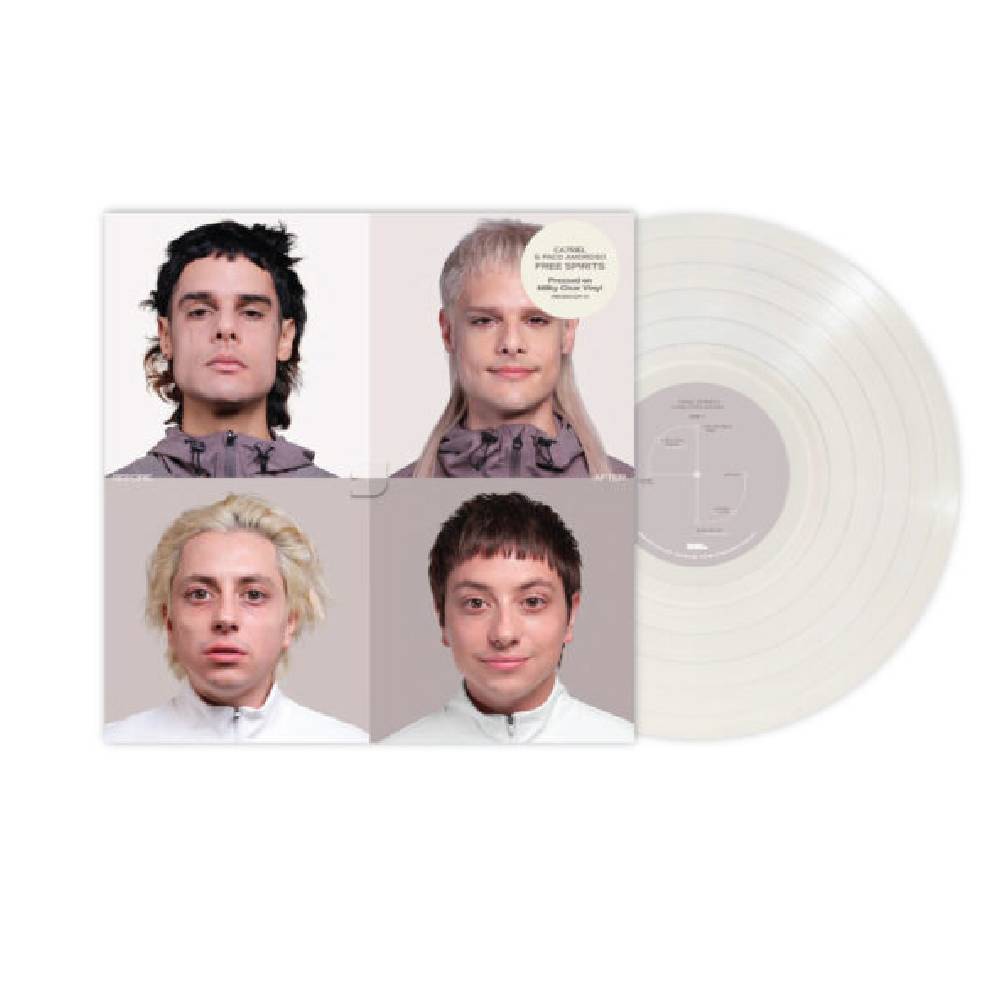VINILO CA7RIEL Y PACO AMOROSO/ FREE SPIRITS (MILKY CLEAR VINYL) 1LP2