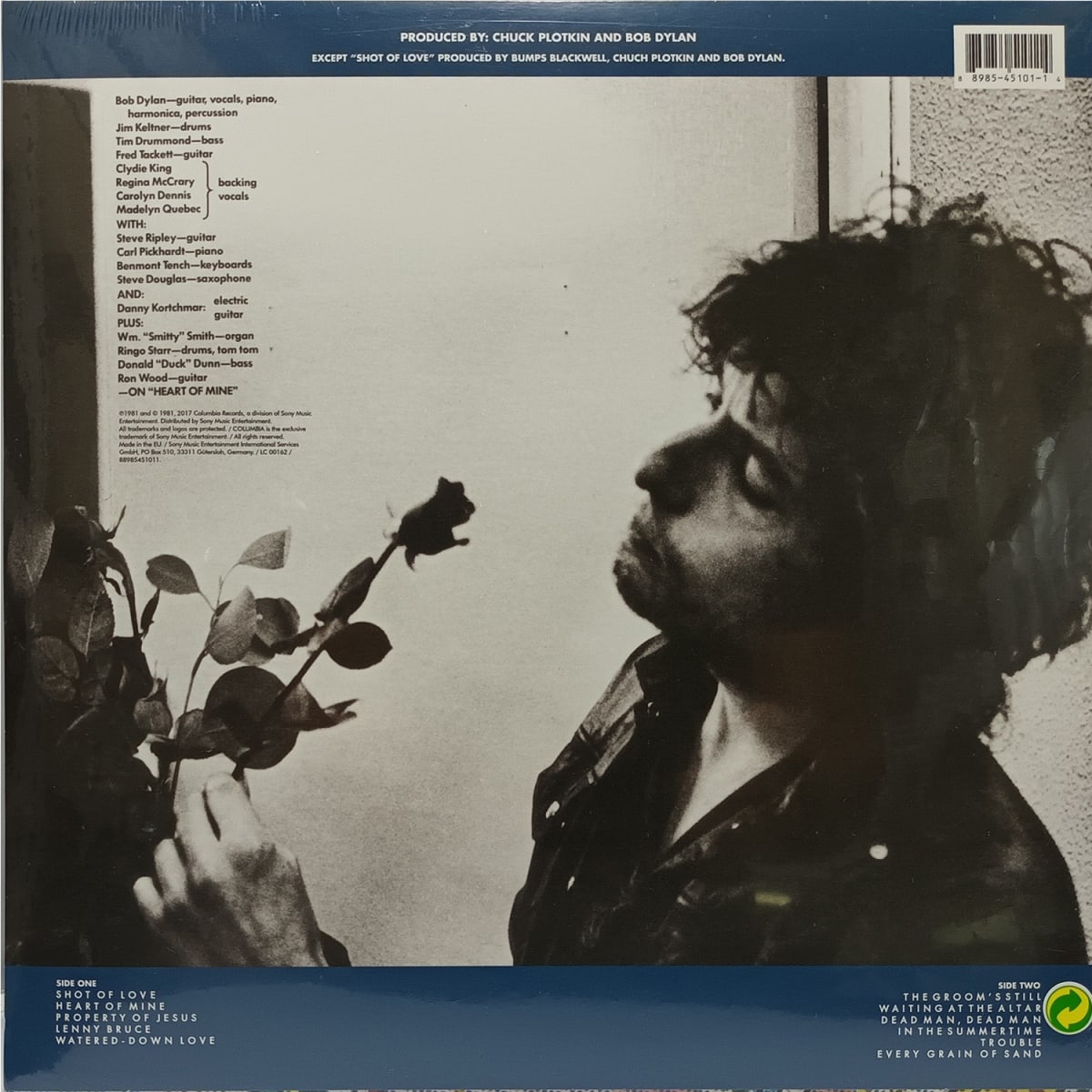 VINILO BOB DYLAN/ SHOT OF LOVE 1LP2