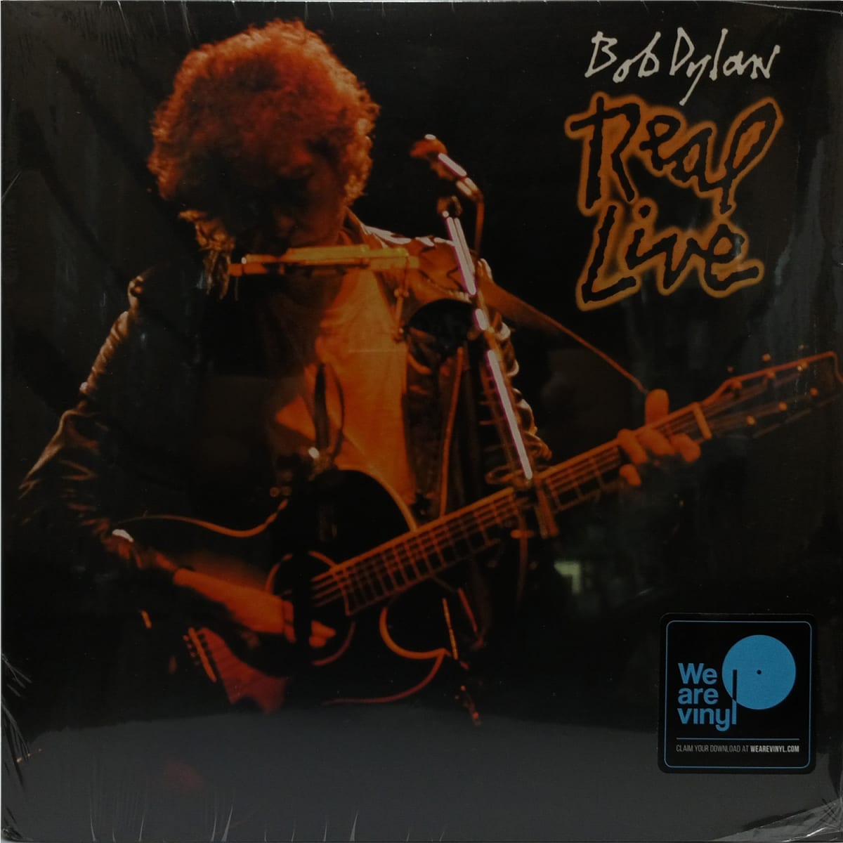 VINILO BOB DYLAN/ REAL LIVE 1LP1