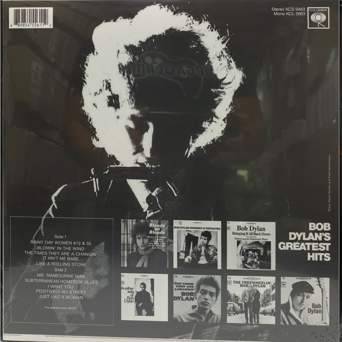 VINILO BOB DYLAN/ GREATEST HITS 1LP2