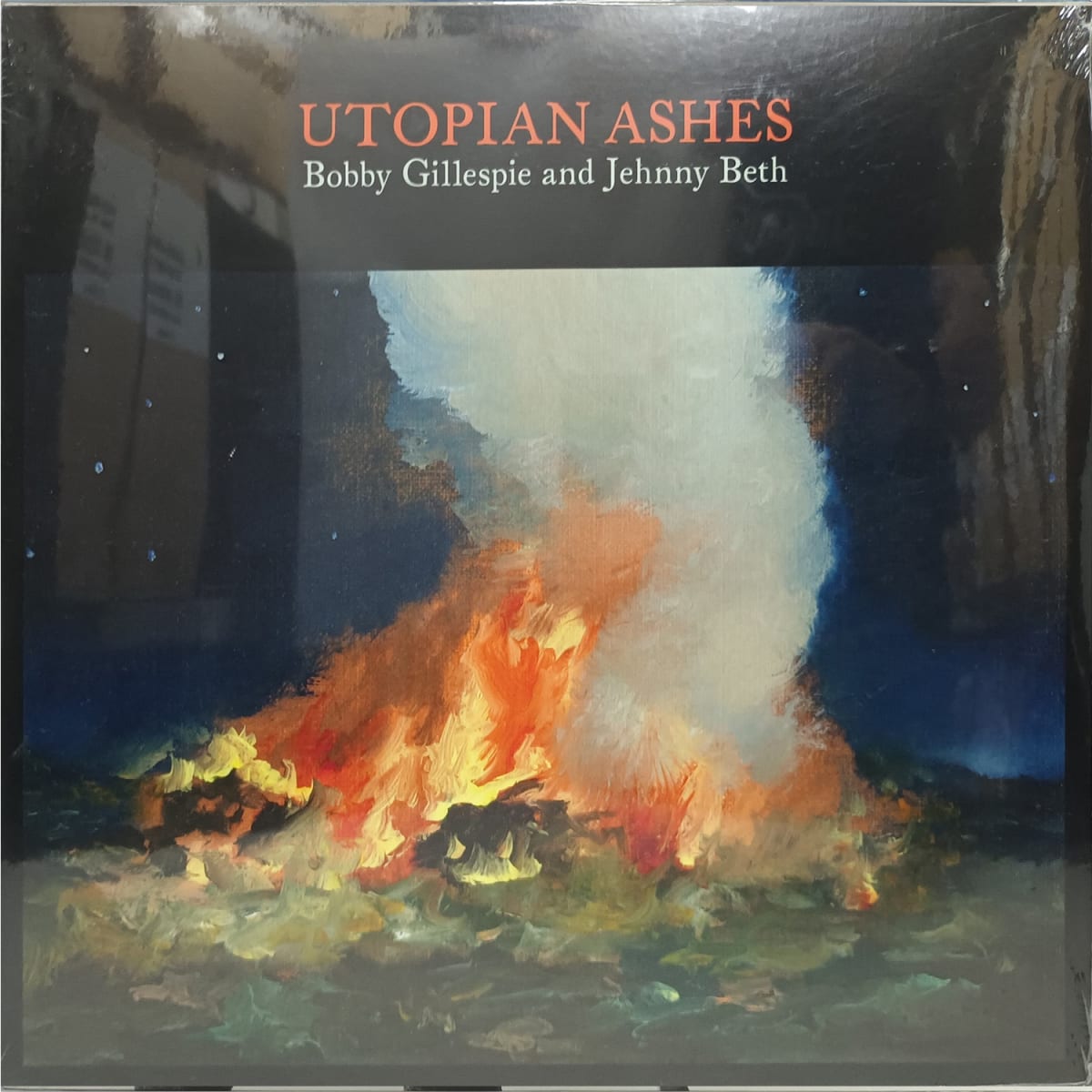VINILO BOBBY GILLESPIE & JEHNNY BETH/ UTOPIAN ASHES (Red Transparent) 1LP1