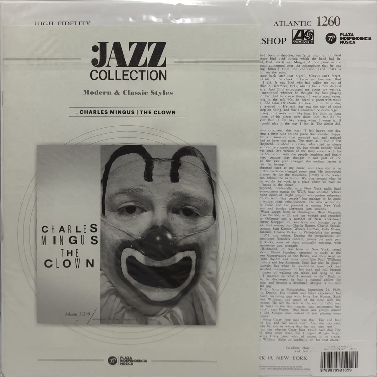 VINILO CHARLES MINGUS/ THE CLOWN (+ MAGAZINE) 1LP2