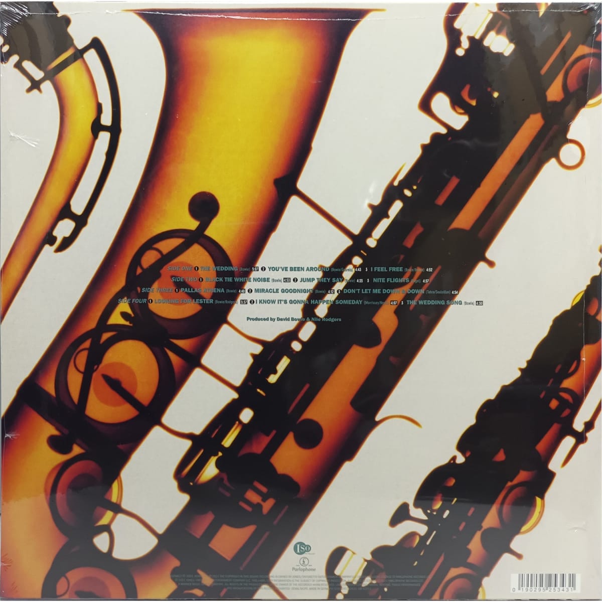 VINILO DAVID BOWIE/ BLACK TIE WHITE NOISE, REMASTERED 2LP2