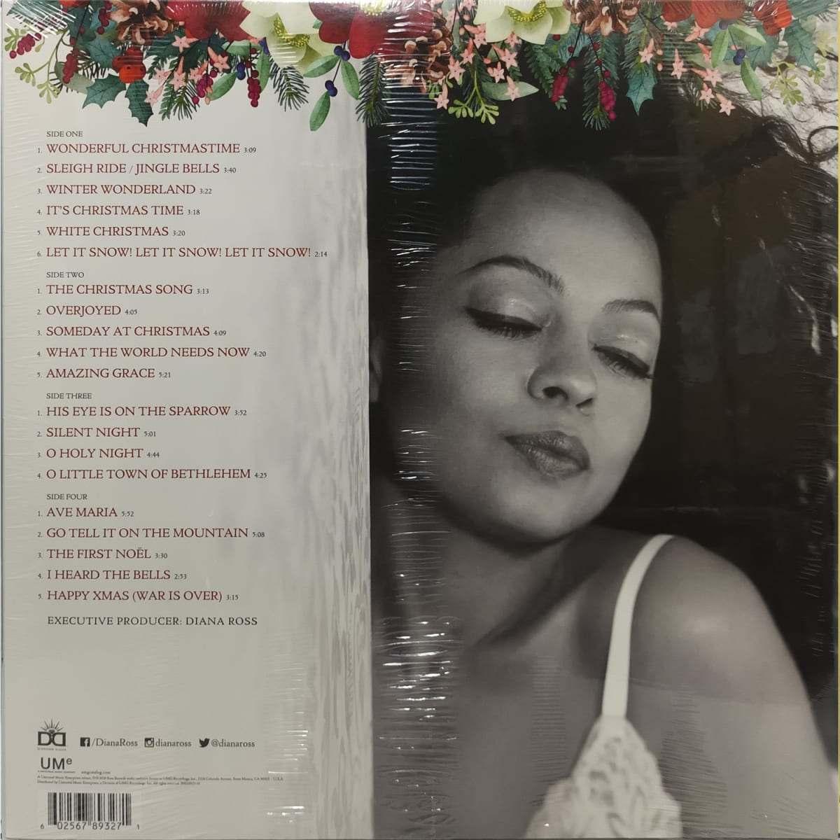 VINILO DIANA ROSS/ WONDERFUL CHRISTMAS 2LP2