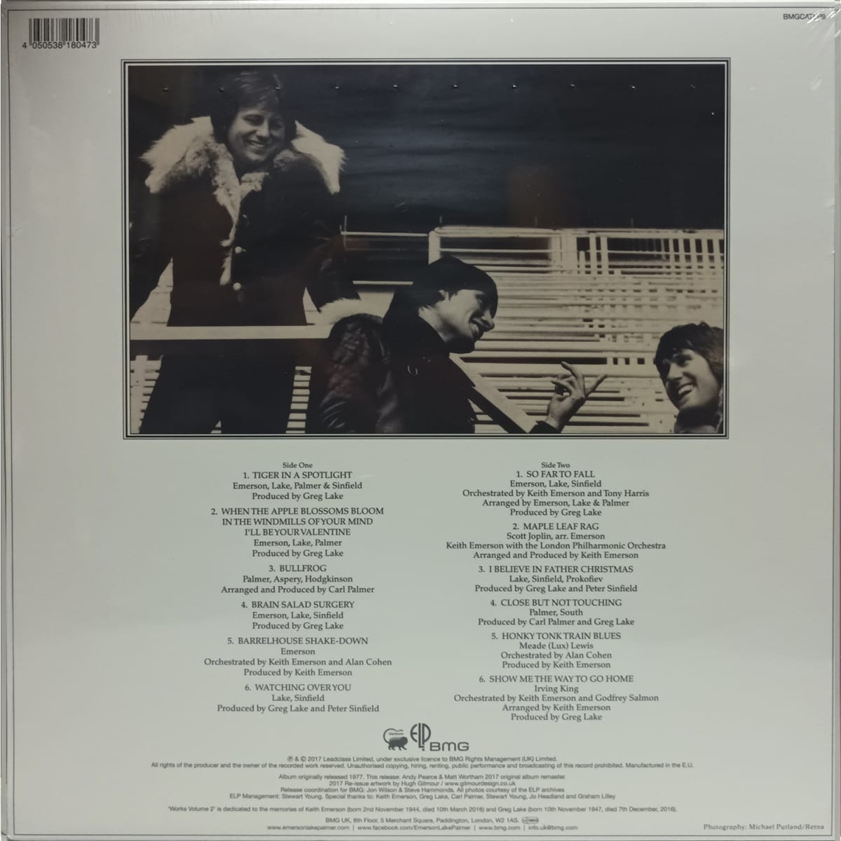VINILO EMERSON LAKE & PALMER/ WORKS VOLUME 2 1LP2