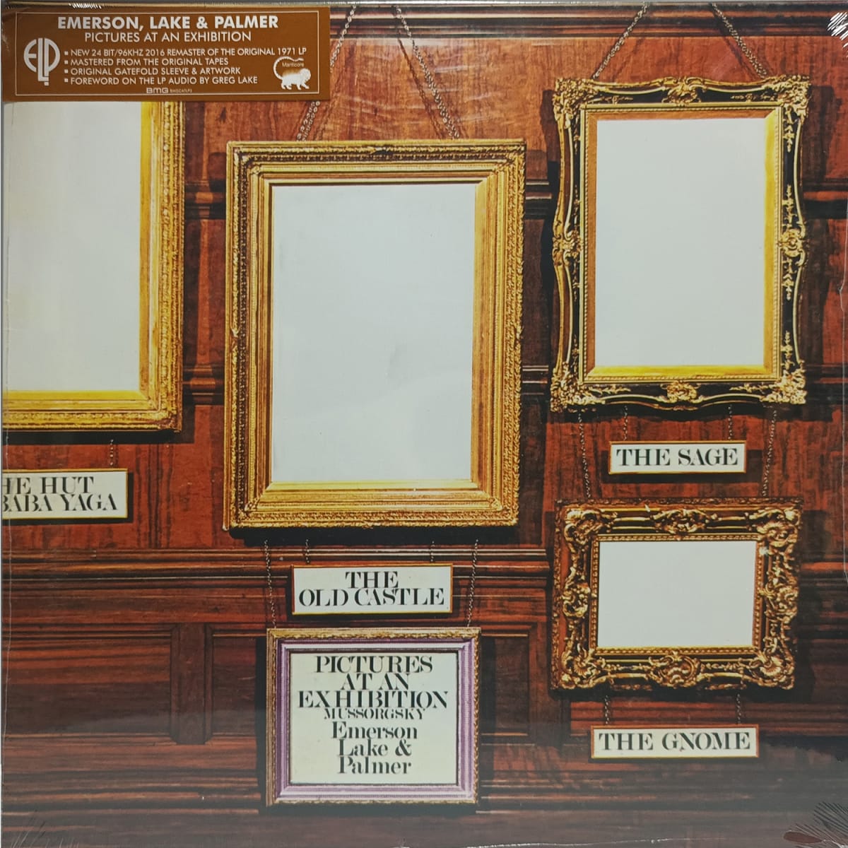 VINILO EMERSON LAKE & PALMER/ PICTURES AT AN EXHIBITION 1LP1