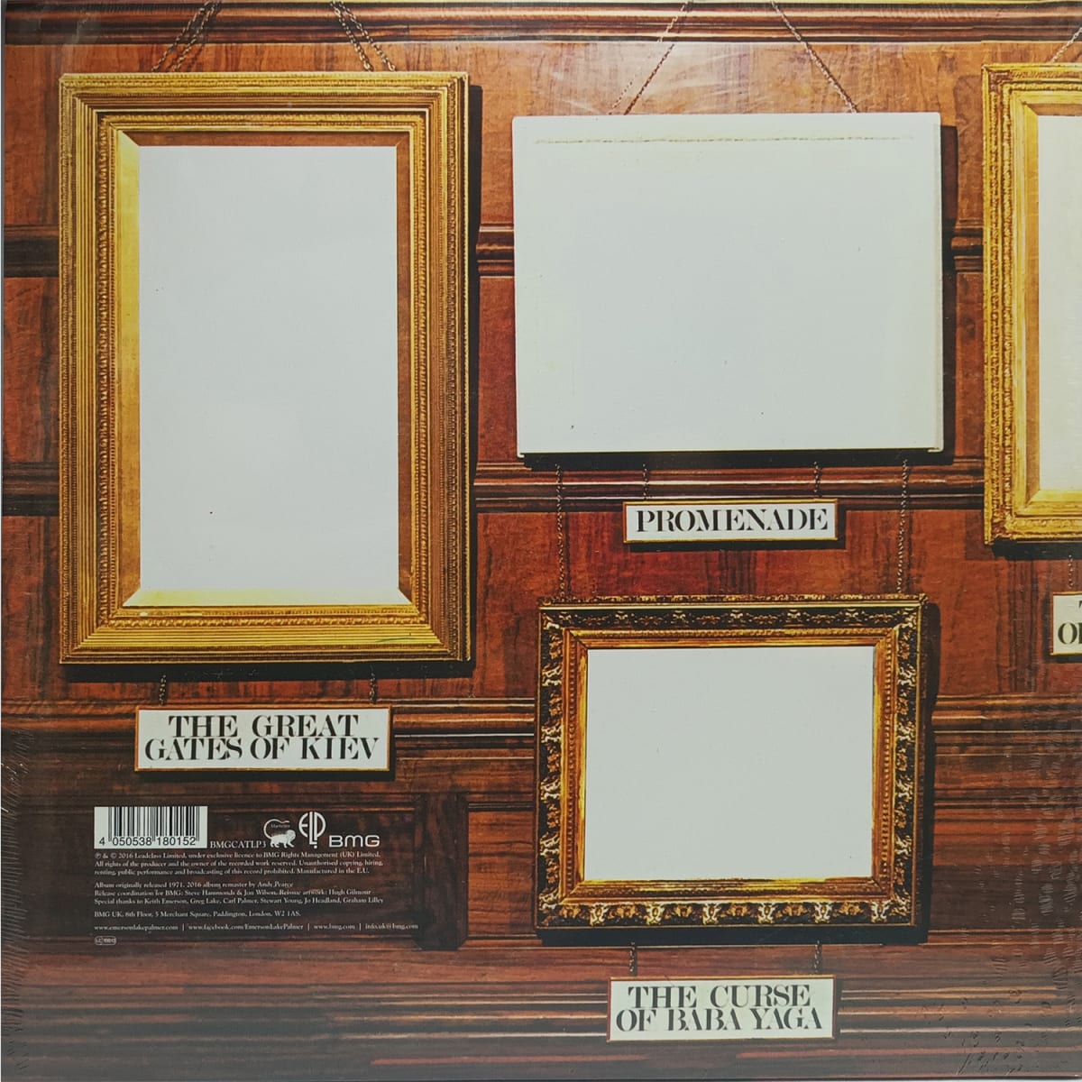 VINILO EMERSON LAKE & PALMER/ PICTURES AT AN EXHIBITION 1LP2