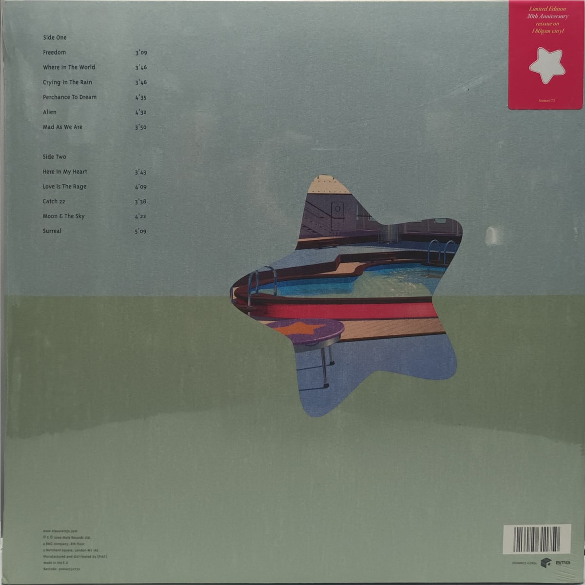 VINILO ERASURE/ LOVEBOAT 1LP1