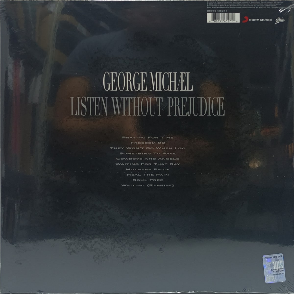 VINILO GEORGE MICHAEL/ LISTEN WITHOUT PREJUDICE 25 1LP2