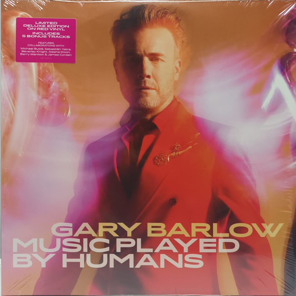 VINILO GARY BARLOW/ MUSIC PLAYED BY HUMANS (Red Vinyl Deluxe Edition) 2LP1