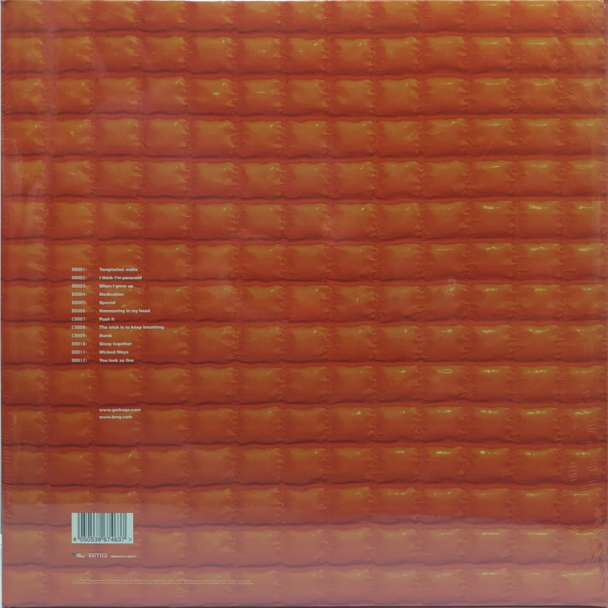 VINILO GARBAGE/ VERSION 2.0 (REMASTERED EDITION) 2LP2