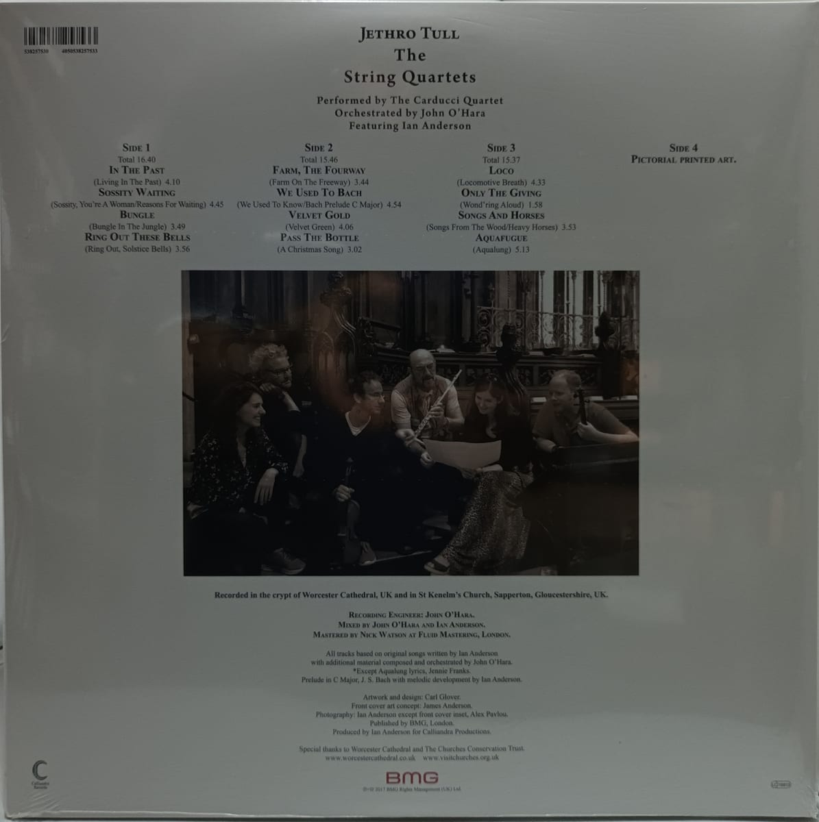 VINILO JETHRO TULL/ JETHRO TULL THE STRING QUARTETS 2LP2