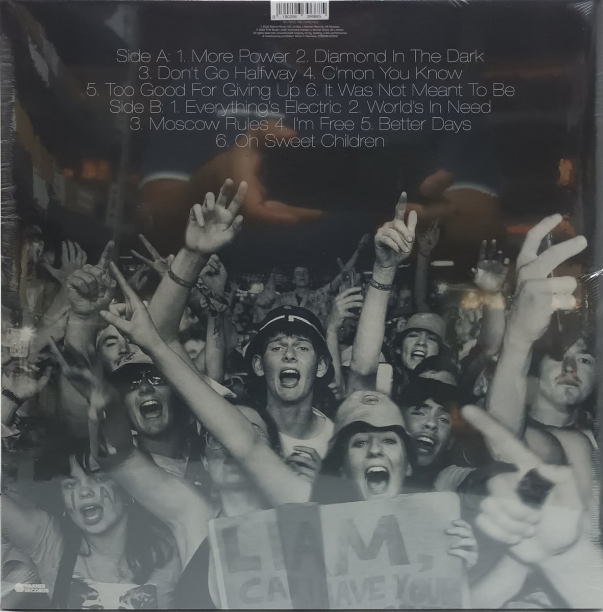 VINILO LIAM GALLAGHER/ C'MON YOU KNOW, LIMITED EDITION, BLUE 1LP2