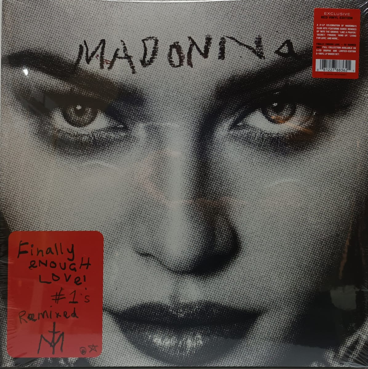 VINILO MADONNA/ FINALLY ENOUGH LOVE (RED TRANSLUCENT) 2LP1