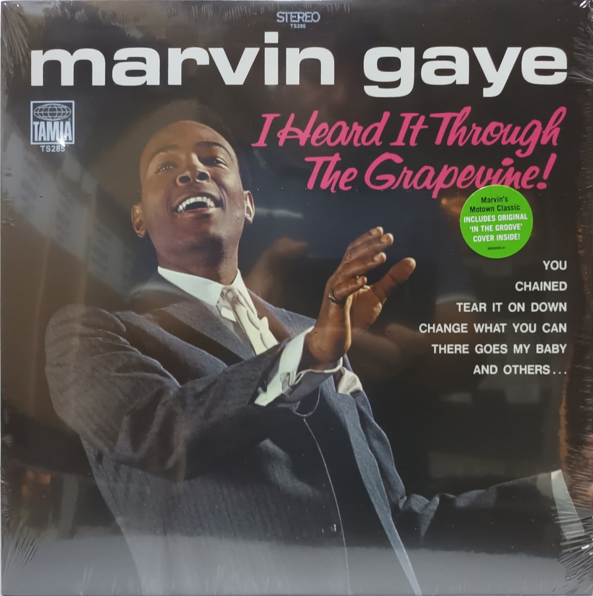 VINILO MARVIN GAYE/ I HEARD IT THROUGH THE GRAPEVINE! (Grape Coloured Vinyl) 1LP1