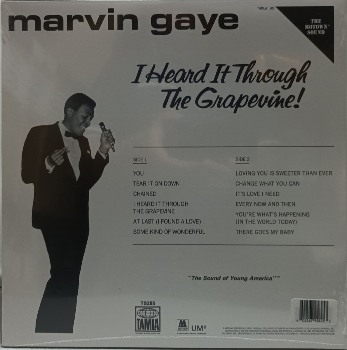 VINILO MARVIN GAYE/ I HEARD IT THROUGH THE GRAPEVINE! (Grape Coloured Vinyl) 1LP2