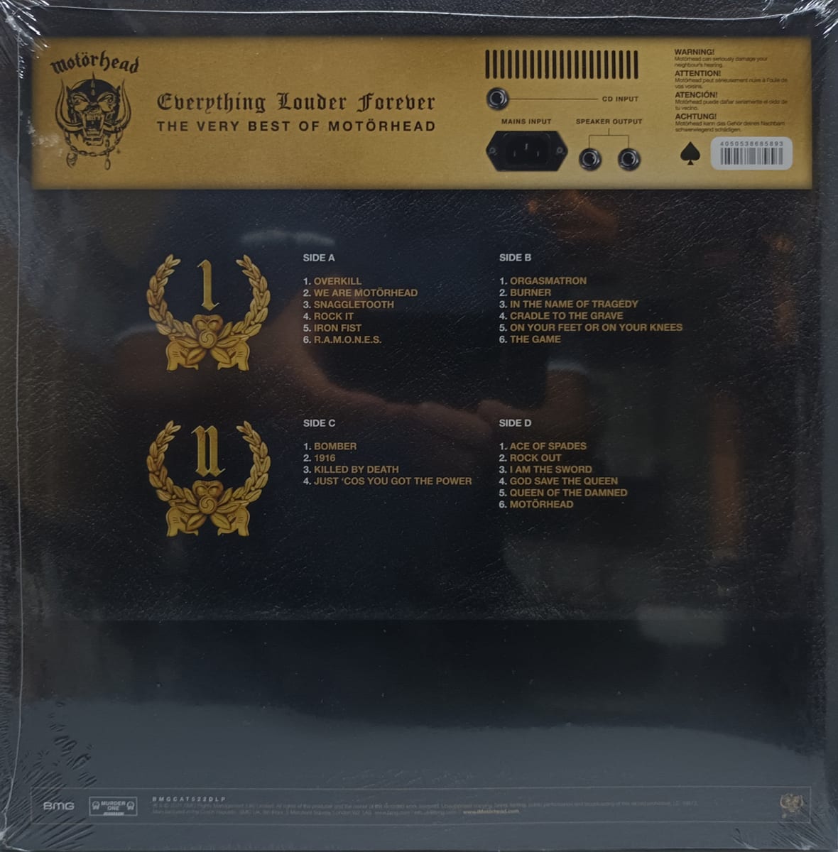 VINILO MOTÖRHEAD/ EVERYTHING LOUDER FOREVER - THE VERY BEST OF 2LP2