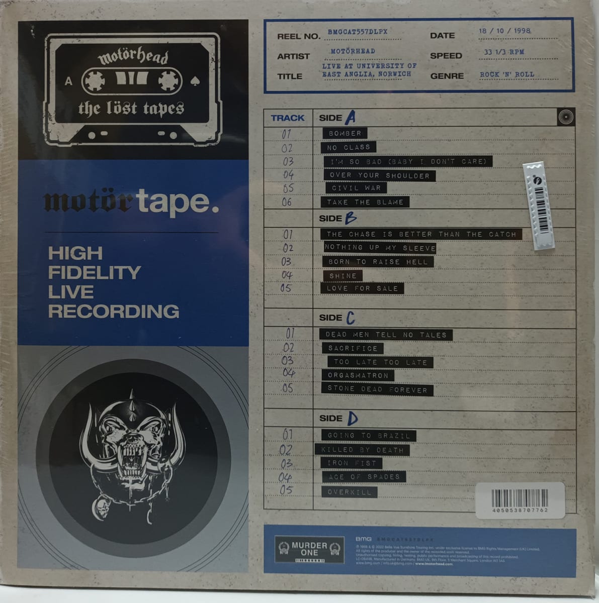 VINILO MOTÖRHEAD/ LOST TAPES VOL. 2 (RSD 2022) 2LP2