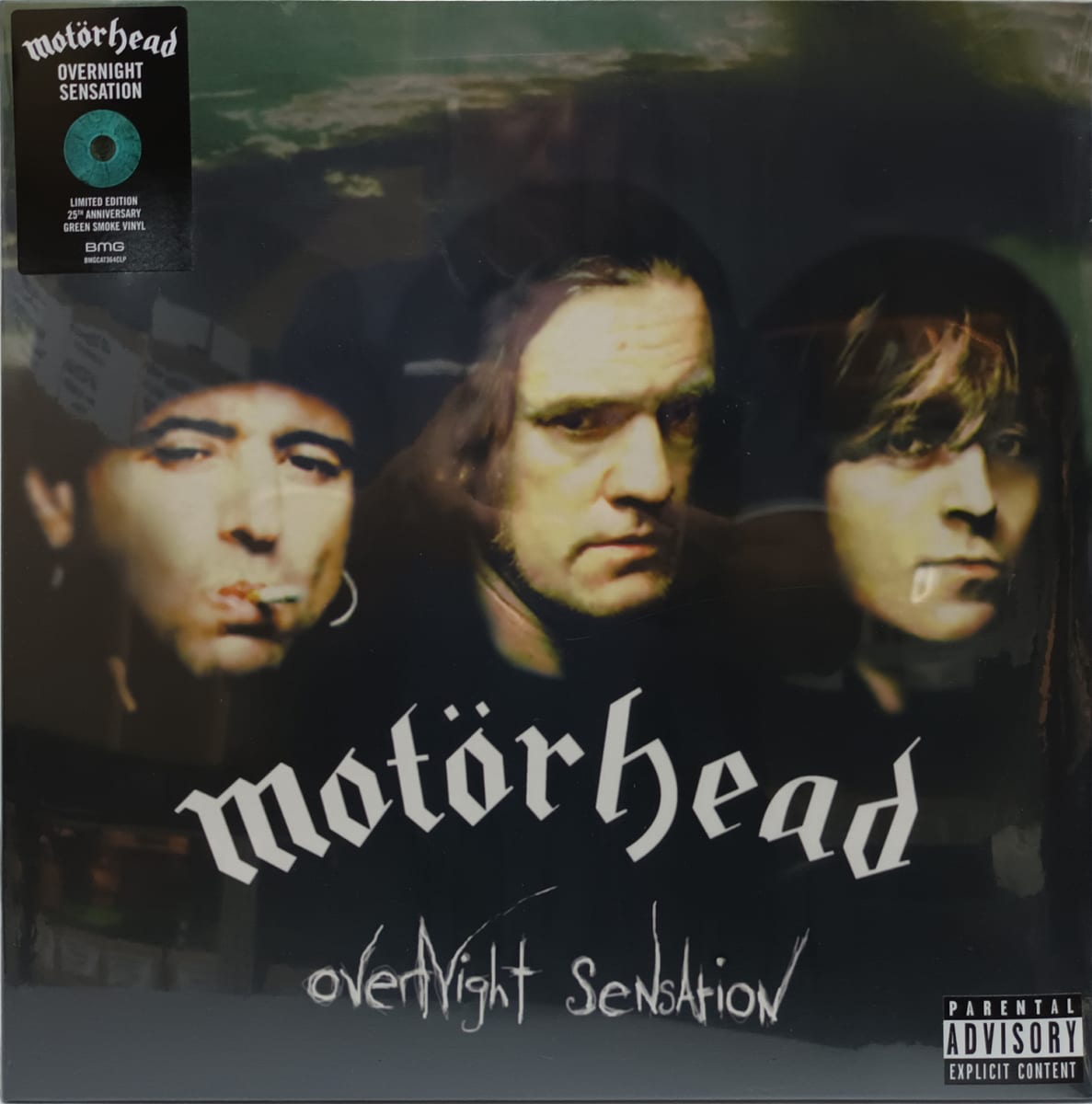 VINILO MOTÖRHEAD/ OVERNIGHT SENSATION (GREEN VINYL) 1LP1