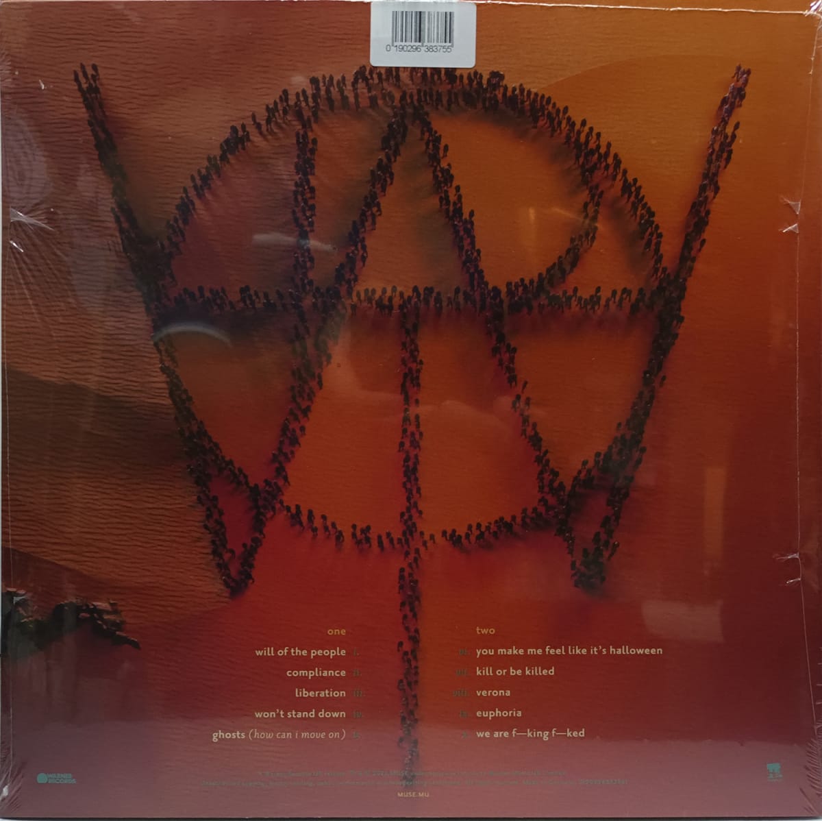 VINILO MUSE/ WILL OF THE PEOPLE (CREAM) 1LP2