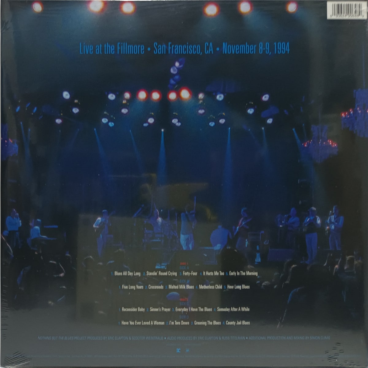 VINILO ERIC CLAPTON/ NOTHING BUT THE BLUES 2LP2