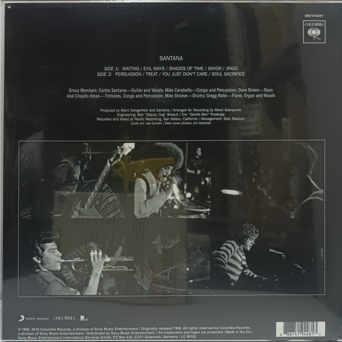 VINILO SANTANA/ SANTANA 1LP2