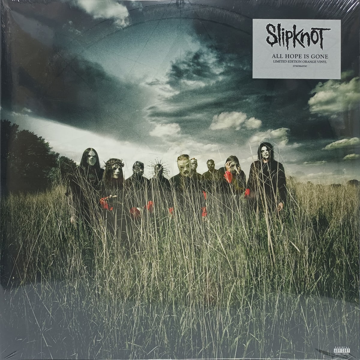 VINILO SLIPKNOT/  ALL HOPE IS GONE (ORANGE) 2LP1