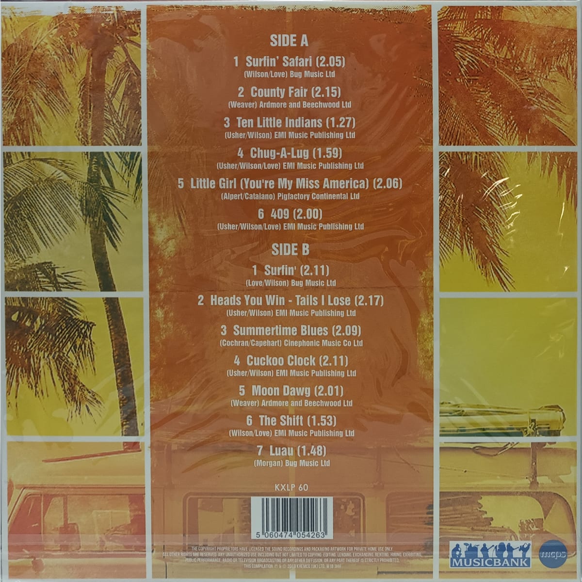 VINILO THE BEACH BOYS/ SUMMER FUN 1LP2
